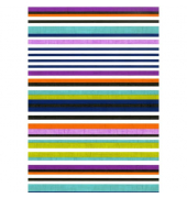 Geschenkpapier 7A8022, mehrfarbig gestreift, 70cm x 250m, bunt