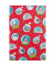 Geschenkpapier 9A88851, Weihnachten (Kinder), Schneekugel, 50cm x 250m, mehrfarbig (rot)