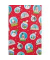 Geschenkpapier 9A88851, Weihnachten (Kinder), Schneekugel, 50cm x 250m, mehrfarbig (rot)