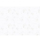 Geschenkpapier 285186, Sternchen, 70cm x 50m, transparent