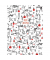 Geschenkpapier 0A88861, Weihnachten, 50cm x 150m, mehrfarbig