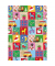 Geschenkpapier 0A92481, Kinder Weihnachten, 50cm x 50m, bunt