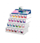 Modelliermasse FIMO sortiert im Display