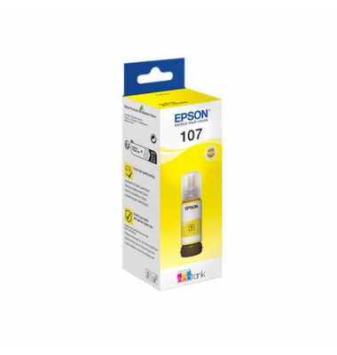 C13T09B440 Inkjetpatrone Nr. 107 yellow