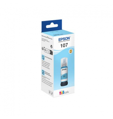 C13T09B540 Inkjetpatrone Nr. 107 l.cyan