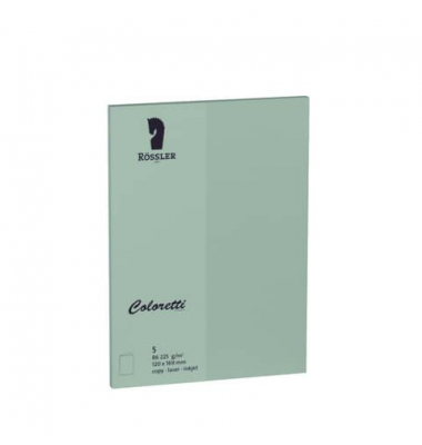 Blanko-Grußkarten 220719567 DIN B6 (12,5 cmx17,6 cm) 225g eucalyptus