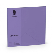 Designbriefumschlag Coloretti 220740592, quadratisch, nassklebend, 80g, lila