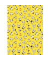 Geschenkpapier 3A03371, Gesichter, 70cm x 250m, mehrfarbig (gelb)
