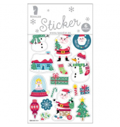 9300-216 Weihnachtsetikett