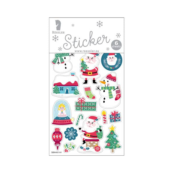 8 Stück Rössler 9300-216 Weihnachtsetikett 4014970448478 Rössler