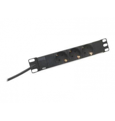 DN-95411 3-fach Steckdosenleiste 2,0 m schwarz DN-95411 3-fach Steckdosenleiste 2,0 m schwarz