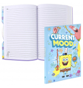 Notizbuch SB712251, SpongeBob - Spinner, blau, A5, liniert, 40 Blatt / 80 Seiten
