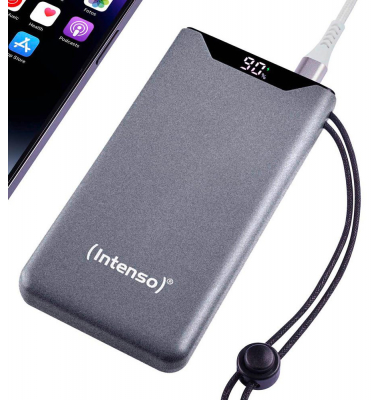 Powerbank F10000 7332034, grau, 10000 mAh