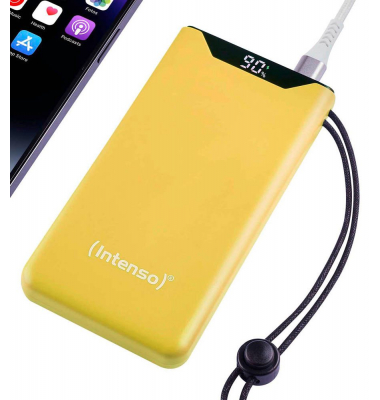 Powerbank F10000 7332039, gelb, 10000 mAh