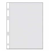 Prospekth&uuml;llen 4355 310, A5 glasklar glatt, oben offen, 0,075mm