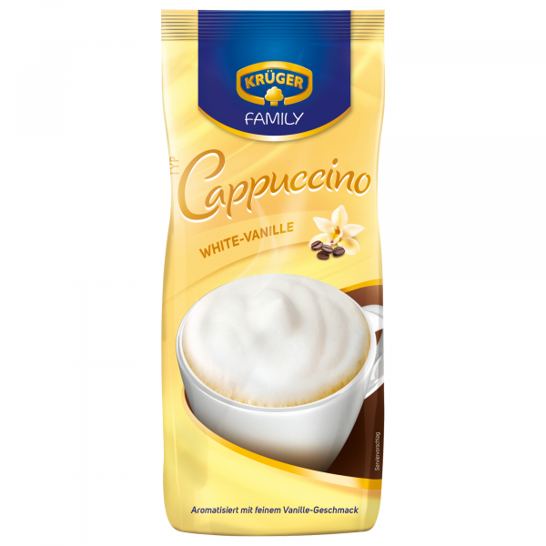 4052700069746 - Kaffee Cappuccino White-Vanille 10027828 500g löslich im Beutel 4052700069746 500 Gramm