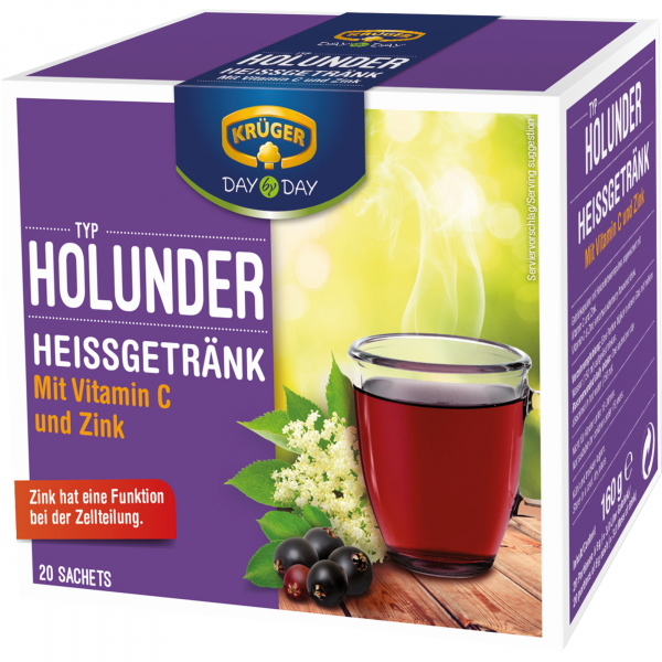 4052700202327 - Heißgetränk 20232 Holunder 20St 4052700202327 KRÜGER DAY by DAY 20 Stück 4052700202327 - Heißgetränk 20232 Holunder 20St 4052700202327 KRÜGER DAY by DAY 20 Stück