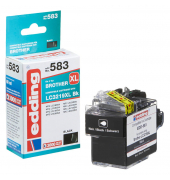 Druckerpatrone EDD-583 18-583-01 (kompatibel zu Brother), schwarz, ca. 3000 Seiten schwarz