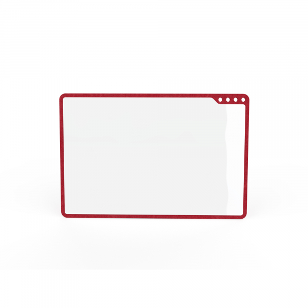 Playroom Whiteboard PLAYBOARD S, 868768000, 72x47cm (BxH), emailliert, PET, recycelt 4057305071712 Playroom