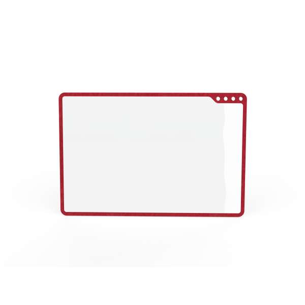Playroom Whiteboard PLAYBOARD S, 868768000, 72x47cm (BxH), emailliert, PET, recycelt 4057305071712 Playroom