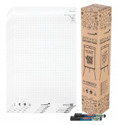Flipchartblock Sketch Eco 7-157615, 65x98cm, kariert / blanko, 80g