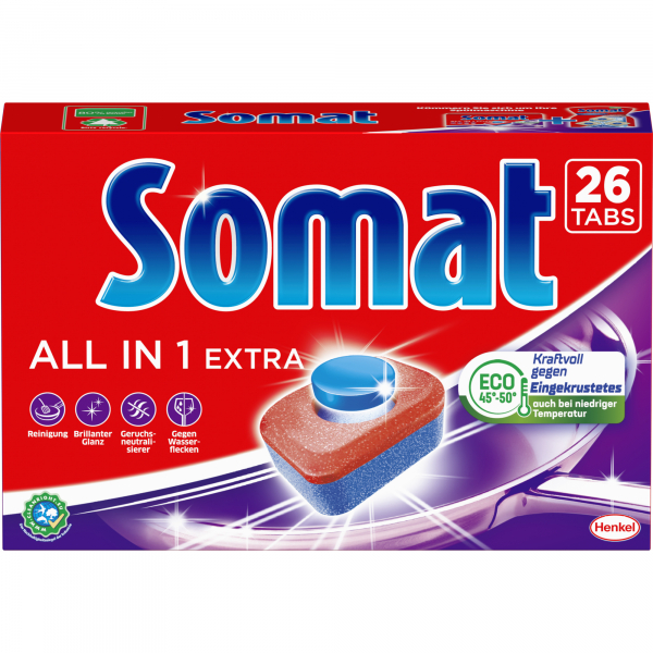 4015200034157 - ALL IN 1 EXTRA Spülmaschinentabs 4015200034157 26 Stück 4015200034157 - ALL IN 1 EXTRA Spülmaschinentabs 4015200034157 26 Stück