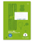 Schulheft 040782003 Green, Lineatur 3 / Lineatur 3, A4, 90g, grün, 16 Blatt / 32 Seiten