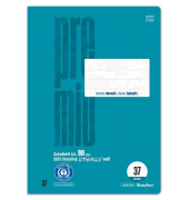 Schulheft 040782037 PREMIO, Lineatur 37 / liniert, A4, 90g, gr&uuml;n, 16 Blatt / 32 Seiten