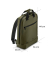 Laptop-Rucksack Ultra Lightweight Recycling-PET grün 13,0 l bis 41,0 cm (16,2 Zoll)
