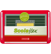 Schülertafel Scolaflex L1A unzerbrechlich, 1040201719, Kunststoffrahmen, vorn Lineatur 1 Schuljahr / hinten Lineatur 7