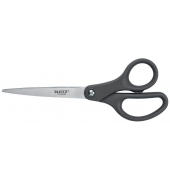 B&uuml;roschere Titan, Stahl, rostfrei, titanbeschichtet, 18cm, dunkelgrau