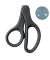 Schere Titanium dunkelgrau 18,0 cm