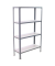 Regal SIMONHOME CLICK PLUS 8425437070006 grau, weiß 100,0 x 30,0 x 160,0 cm