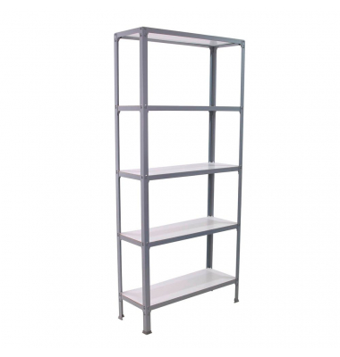 Regal SIMONHOME CLICK MINI 8425437070020 grau, weiß 80,0 x 30,0 x 180,0 cm