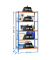 Schwerlastregal SIMONCLICK MEGAPLUS 8425437076916 blau, orange, silber 120,0 x 40,0 x 200,0 cm