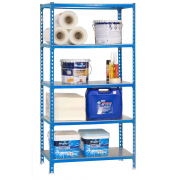 Schwerlastregal SIMONCLICK MEGAPLUS 8425437076961 blau, silber 120,0 x 50,0 x 200,0 cm