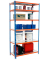 Schwerlastregal SIMONCLICK MEGAPLUS 8425437077135 blau, orange, silber 120,0 x 50,0 x 250,0 cm