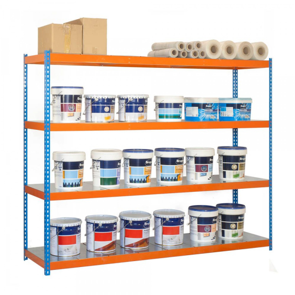 8425437081880 - Schwerlastregal SIMONFORTE 8425437081880 blau orange 2100 x 450 x 2000 cm 8425437081880 Simonrack 8425437081880 - Schwerlastregal SIMONFORTE 8425437081880 blau orange 2100 x 450 x 2000 cm 8425437081880 Simonrack