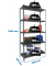 Schwerlastregal SIMONCLICK PLUS 8425437098048 anthrazit 100,0 x 40,0 x 200,0 cm