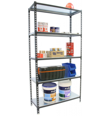 Schwerlastregal SIMONCLICK PLUS 8425437098055 anthrazit, silber 100,0 x 40,0 x 200,0 cm
