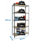 Schwerlastregal MADERCLICK MINI 8425437099267 anthrazit 80,0 x 30,0 x 180,0 cm