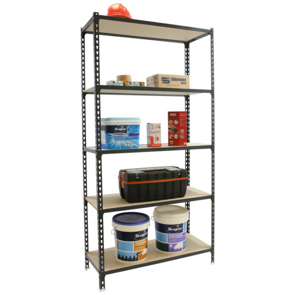 8425437099281 - Schwerlastregal MADERCLICK MINI 8425437099281 anthrazit 800 x 400 x 1800 cm 8425437099281 Simonrack 8425437099281 - Schwerlastregal MADERCLICK MINI 8425437099281 anthrazit 800 x 400 x 1800 cm 8425437099281 Simonrack