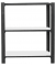 Regal OFFICLICK 8425437103759 anthrazit, weiß 90,0 x 40,0 x 100,0 cm