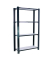 Regal OFFICLICK 8425437103780 anthrazit, weiß 90,0 x 30,0 x 150,0 cm