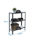 Regal SIMONHOME CLICK MINI 8425437104435 anthrazit, weiß 80,0 x 30,0 x 90,0 cm