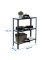 Regal SIMONHOME CLICK PLUS 8425437104442 anthrazit, weiß 100,0 x 30,0 x 90,0 cm