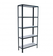 Regal SIMONHOME CLICK MINI 8425437104473 anthrazit, weiß 80,0 x 30,0 x 180,0 cm