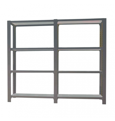 Regal OFFICLICK 8425437108785 anthrazit, weiß 180,0 x 40,0 x 150,0 cm Regal OFFICLICK 8425437108785 anthrazit, weiß 180,0 x 40,0 x 150,0 cm