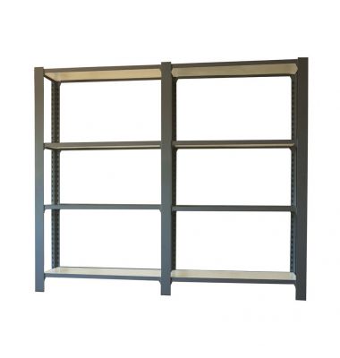 Regal OFFICLICK 8425437109157 anthrazit, weiß 180,0 x 40,0 x 150,0 cm Regal OFFICLICK 8425437109157 anthrazit, weiß 180,0 x 40,0 x 150,0 cm