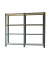 Regal OFFICLICK 8425437109157 anthrazit, weiß 180,0 x 40,0 x 150,0 cm